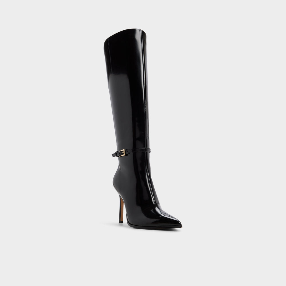 Aldo Maellie in Black - Knee-high boot, Stiletto heel