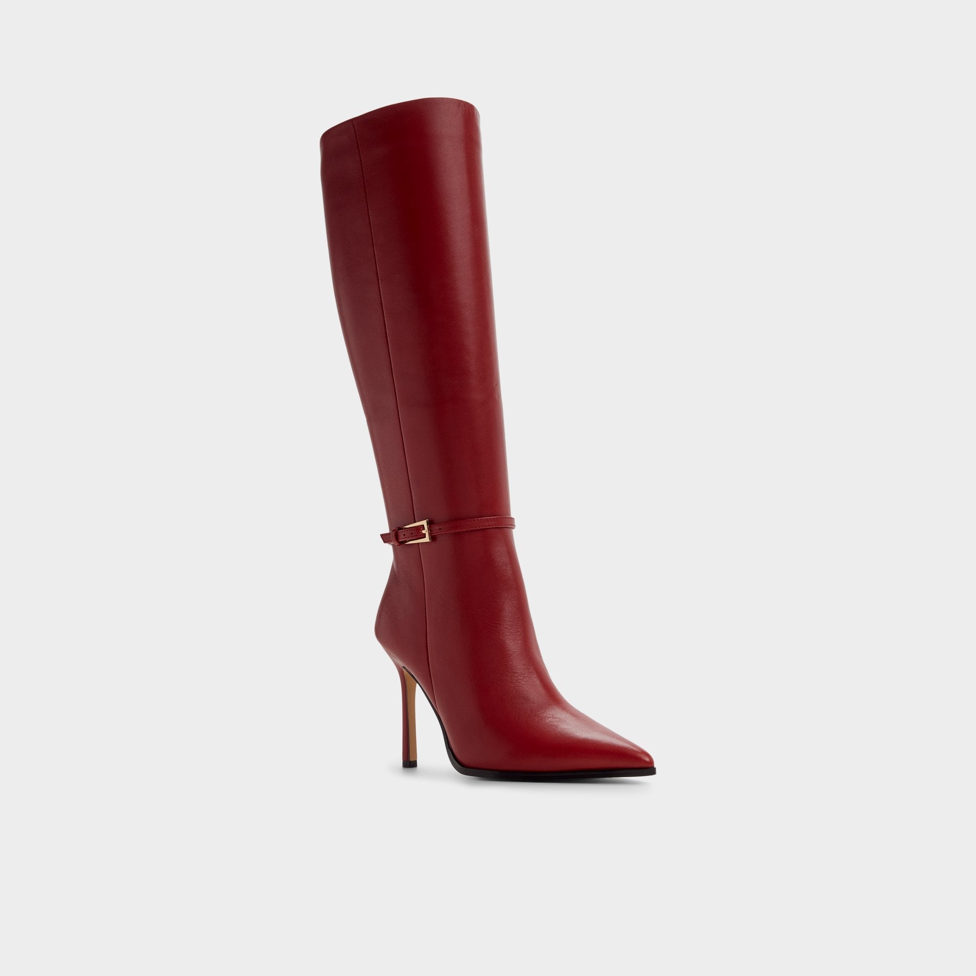 Aldo Maellie in Dark Red - Knee-high boot, Stiletto heel