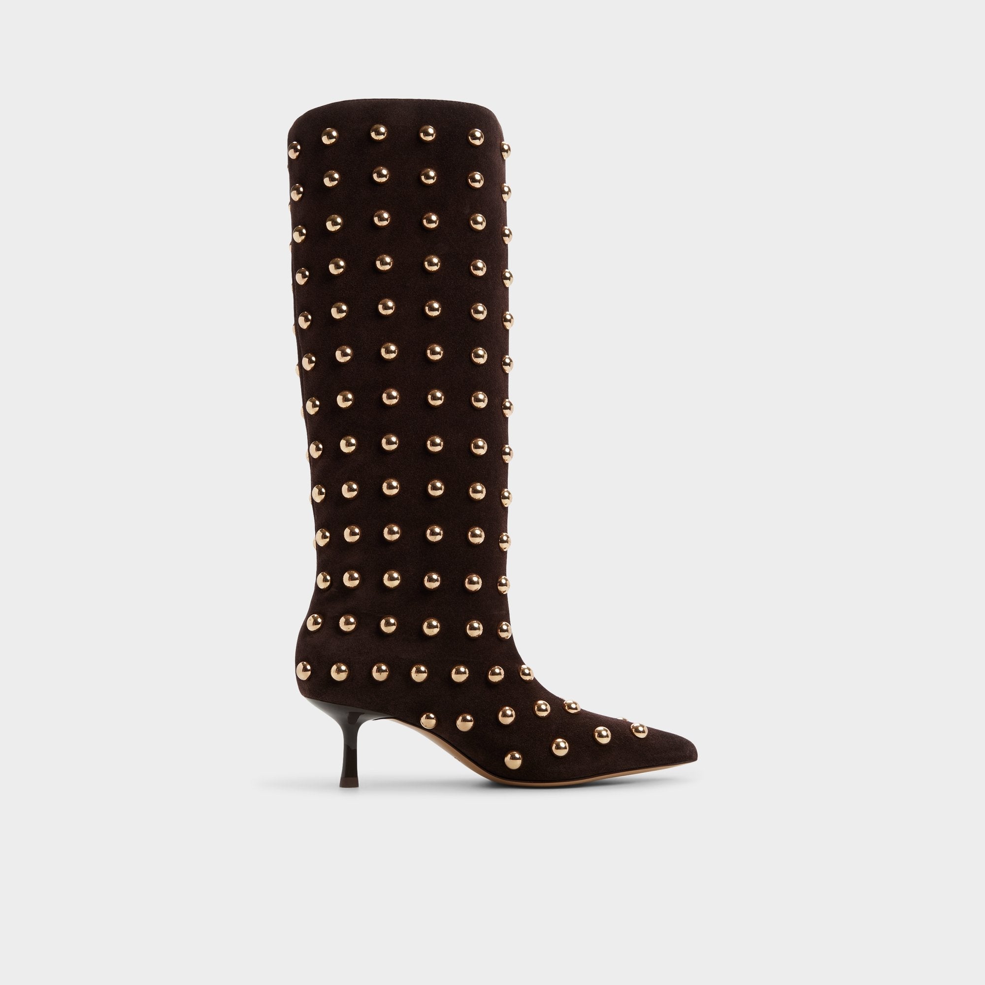 Aldo Selora in Medium Brown - Knee-high boot, Stiletto heel