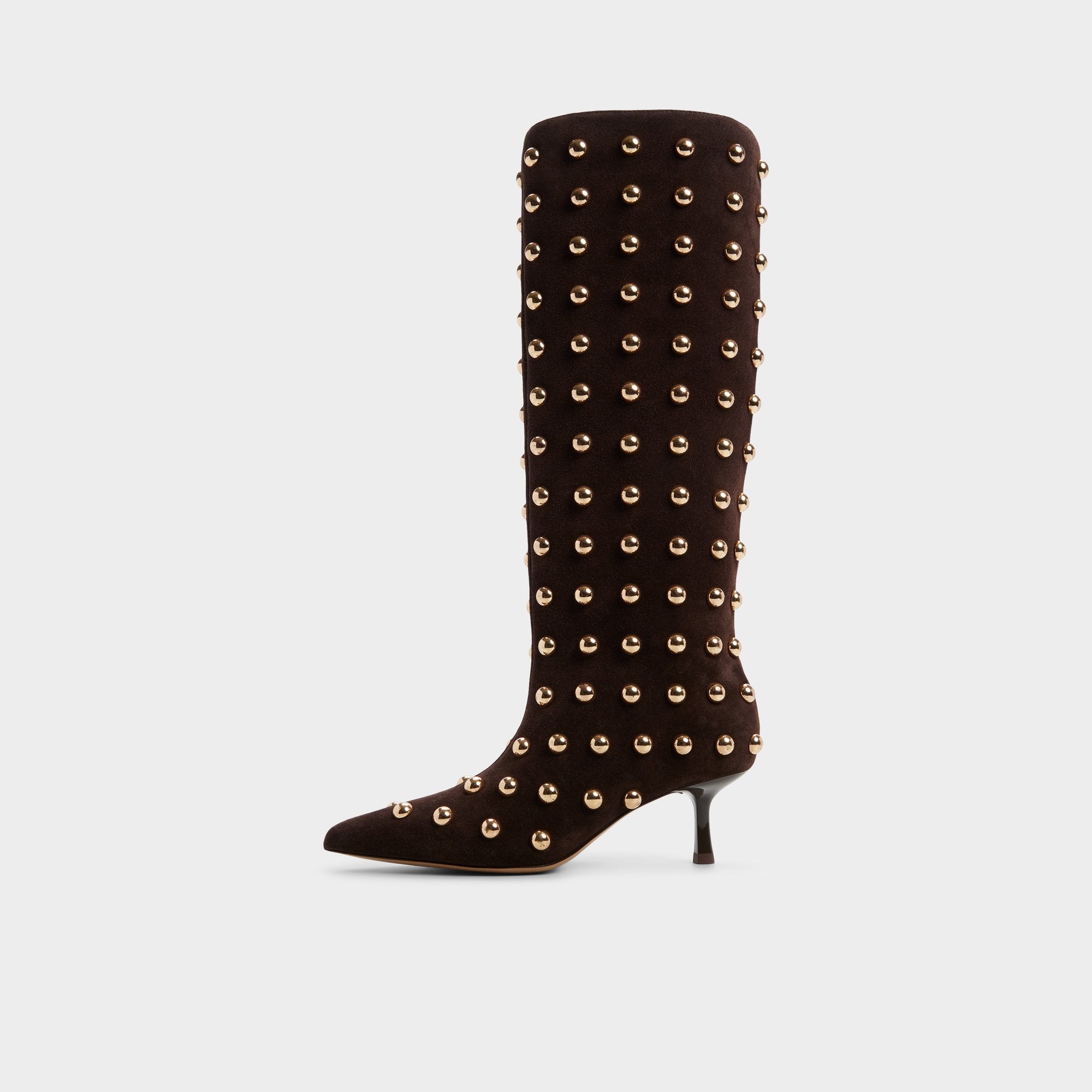 Aldo Selora in Medium Brown - Knee-high boot, Stiletto heel