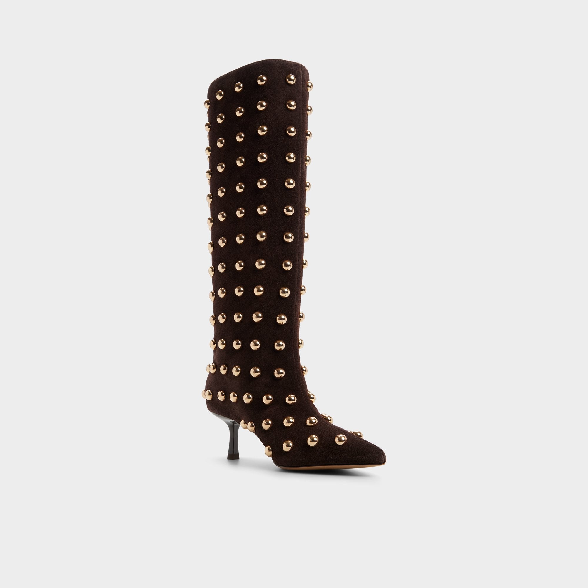 Aldo Selora in Medium Brown - Knee-high boot, Stiletto heel