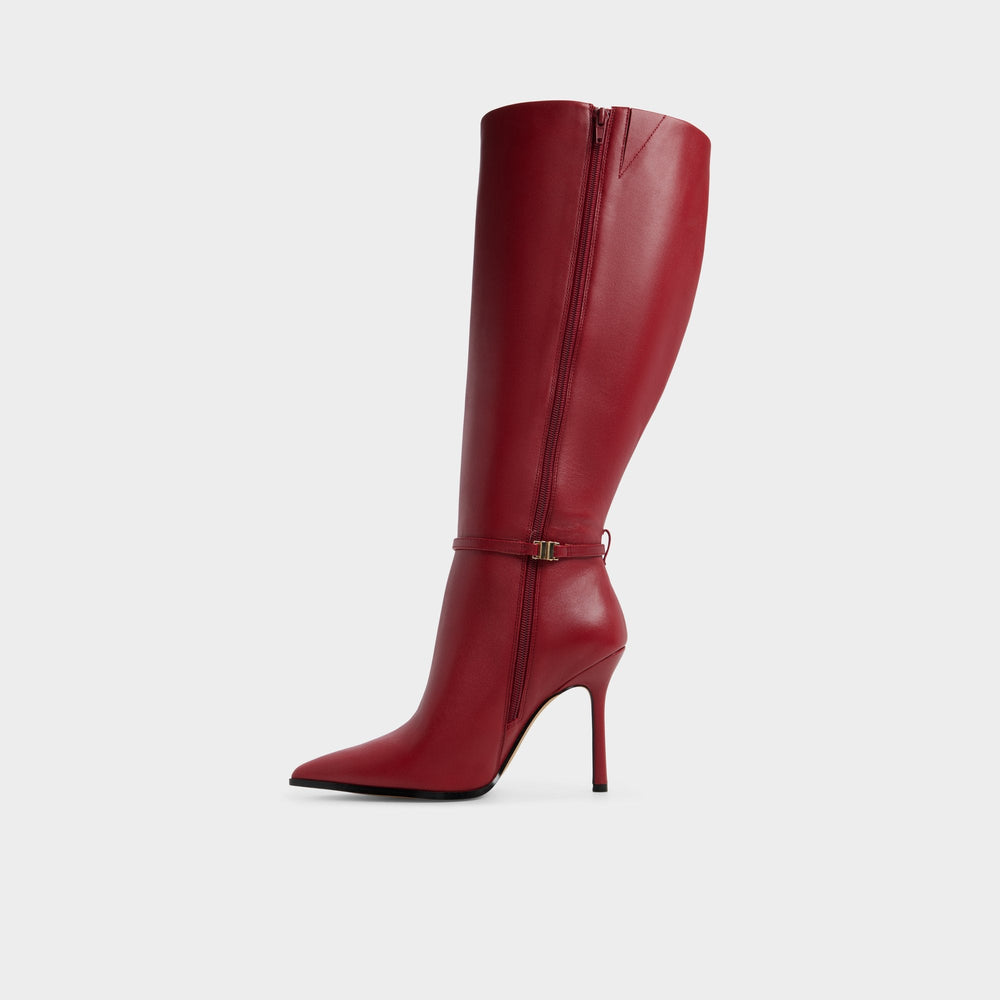 Aldo Maellie in Wc Dark Red - Knee-high boot, Stiletto heel