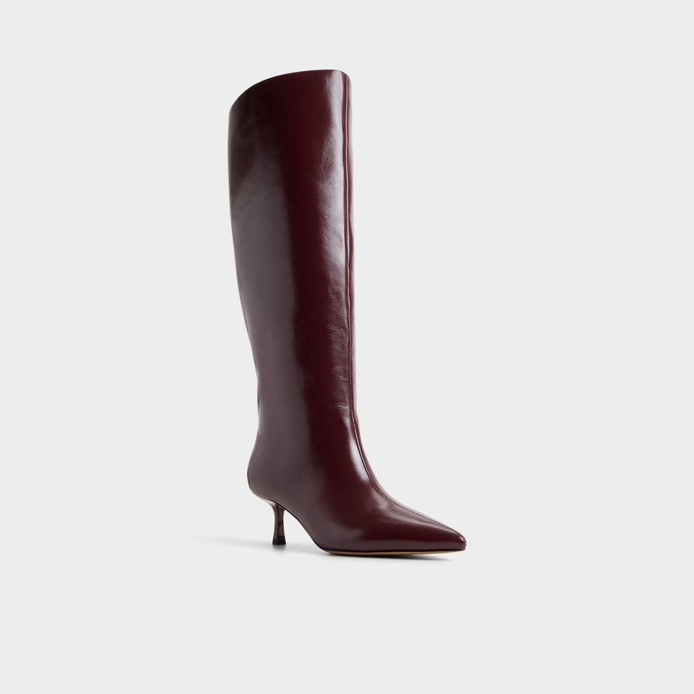 Aldo Selora in Wc Burgundy - Knee-high boot, Stiletto heel