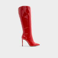 Aldo Agathea-wc Red Women's Tall Boots - Knee-high boot, Stiletto heel