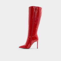Aldo Agathea-wc Red Women's Tall Boots - Knee-high boot, Stiletto heel
