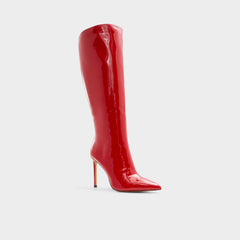 Aldo Agathea-wc Red Women's Tall Boots - Knee-high boot, Stiletto heel