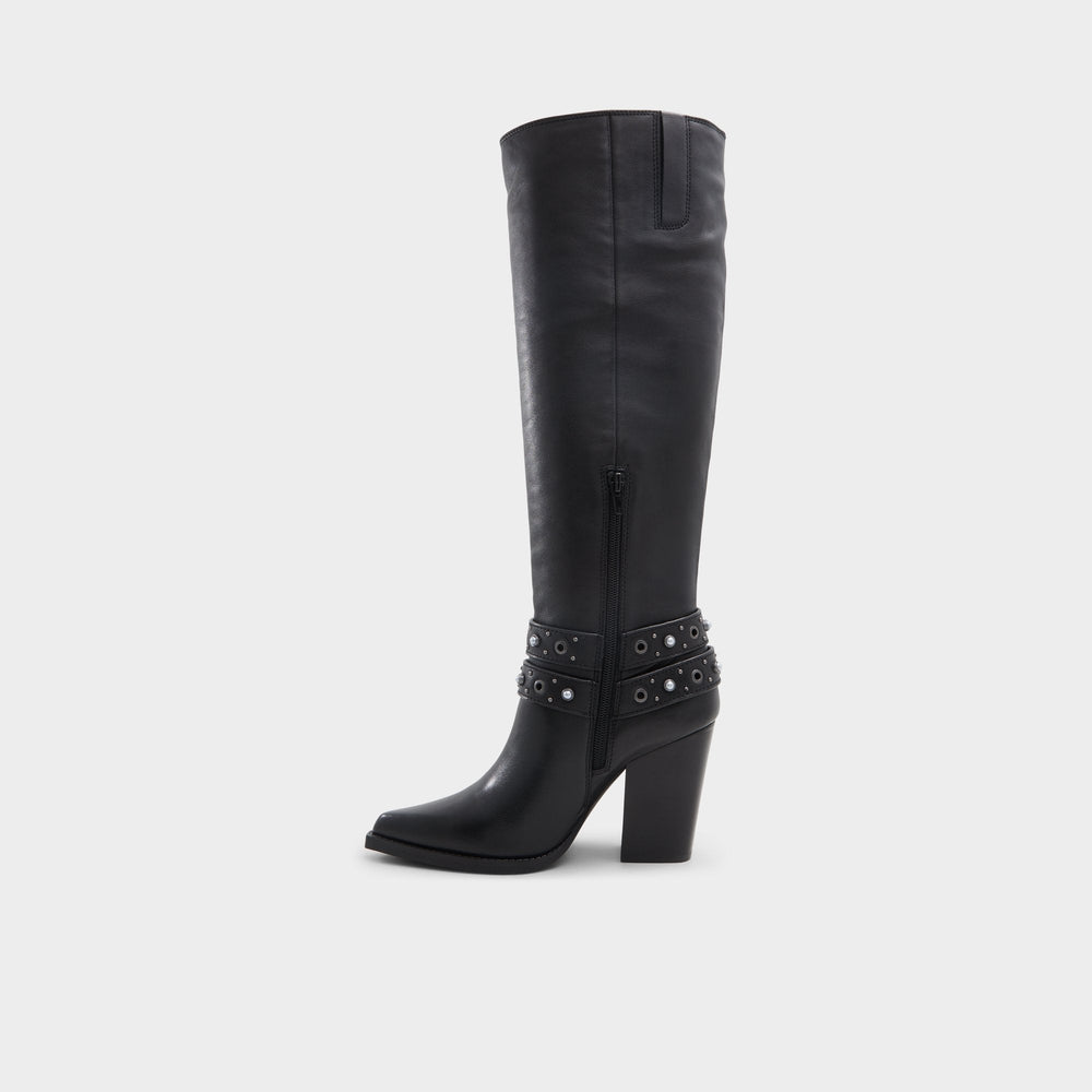 Aldo Thelidan-wc Other Black Women's Tall Boots - Knee-high boot, Black