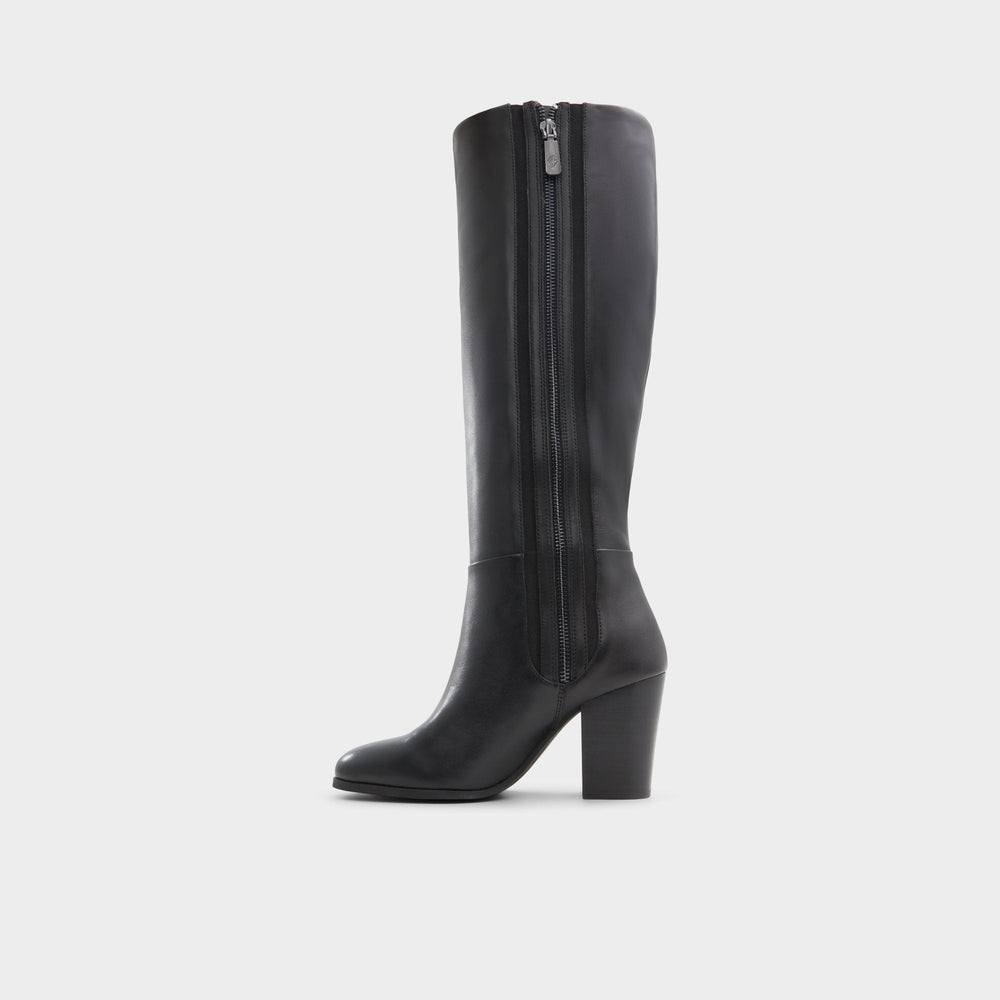 Aldo Belide Black Women's Tall Boots - Knee-high boot, Black