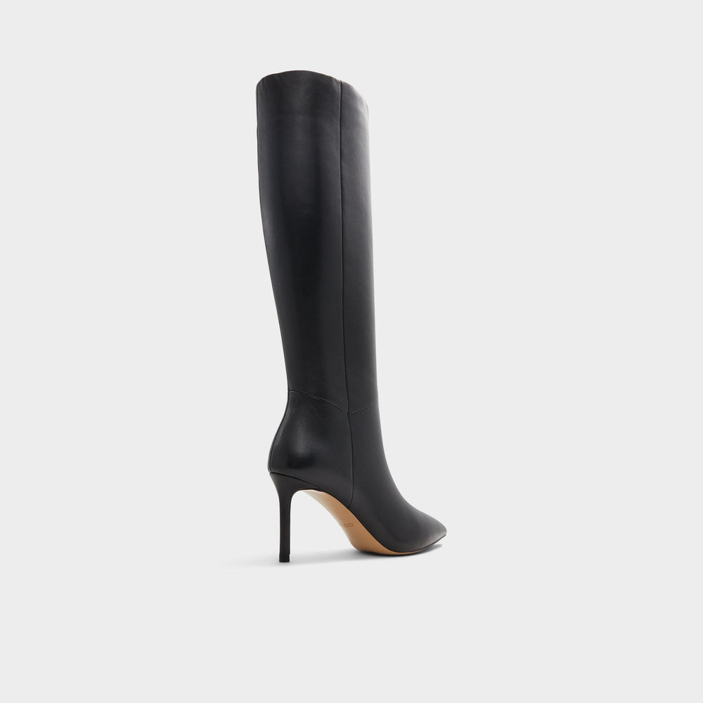 Aldo Laroche Black Women's Tall Boots - Knee-high boot, Black