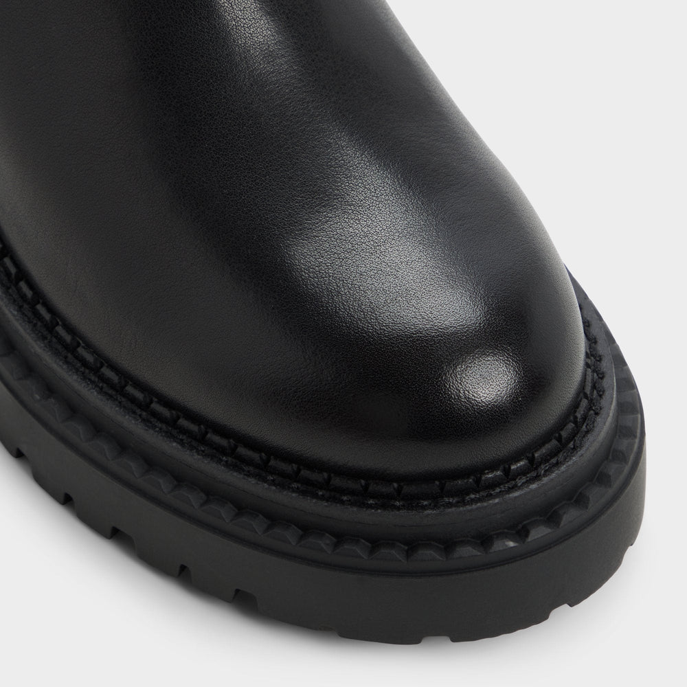Aldo Bestina in Black - Chelsea boot, Lug sole