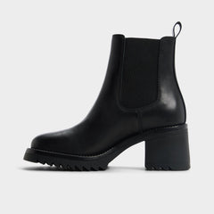 Aldo Anneliese in Black - Chelsea boot, Lug sole