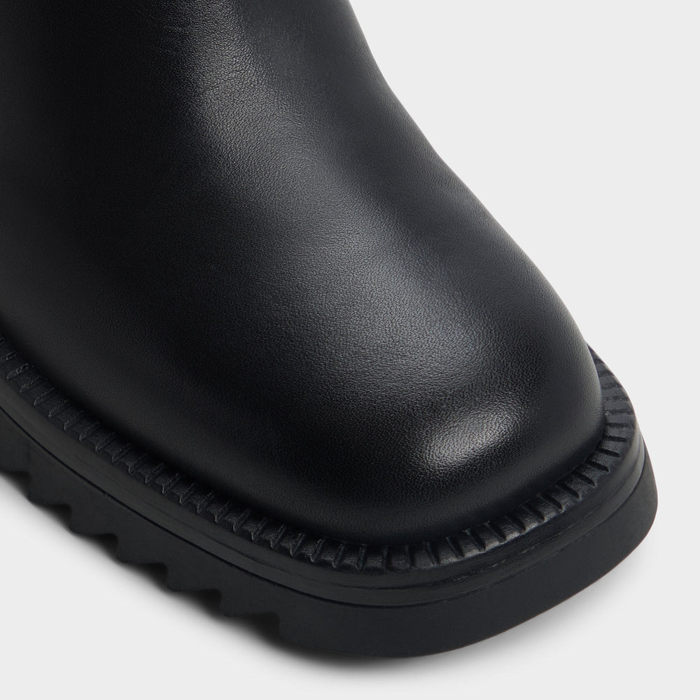 Aldo Anneliese in Black - Chelsea boot, Lug sole