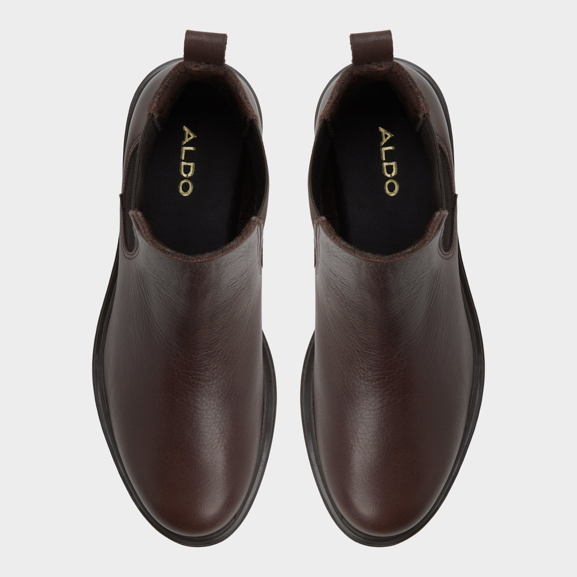 Aldo Adalitlan in Medium Brown - Chelsea boot, Lug sole