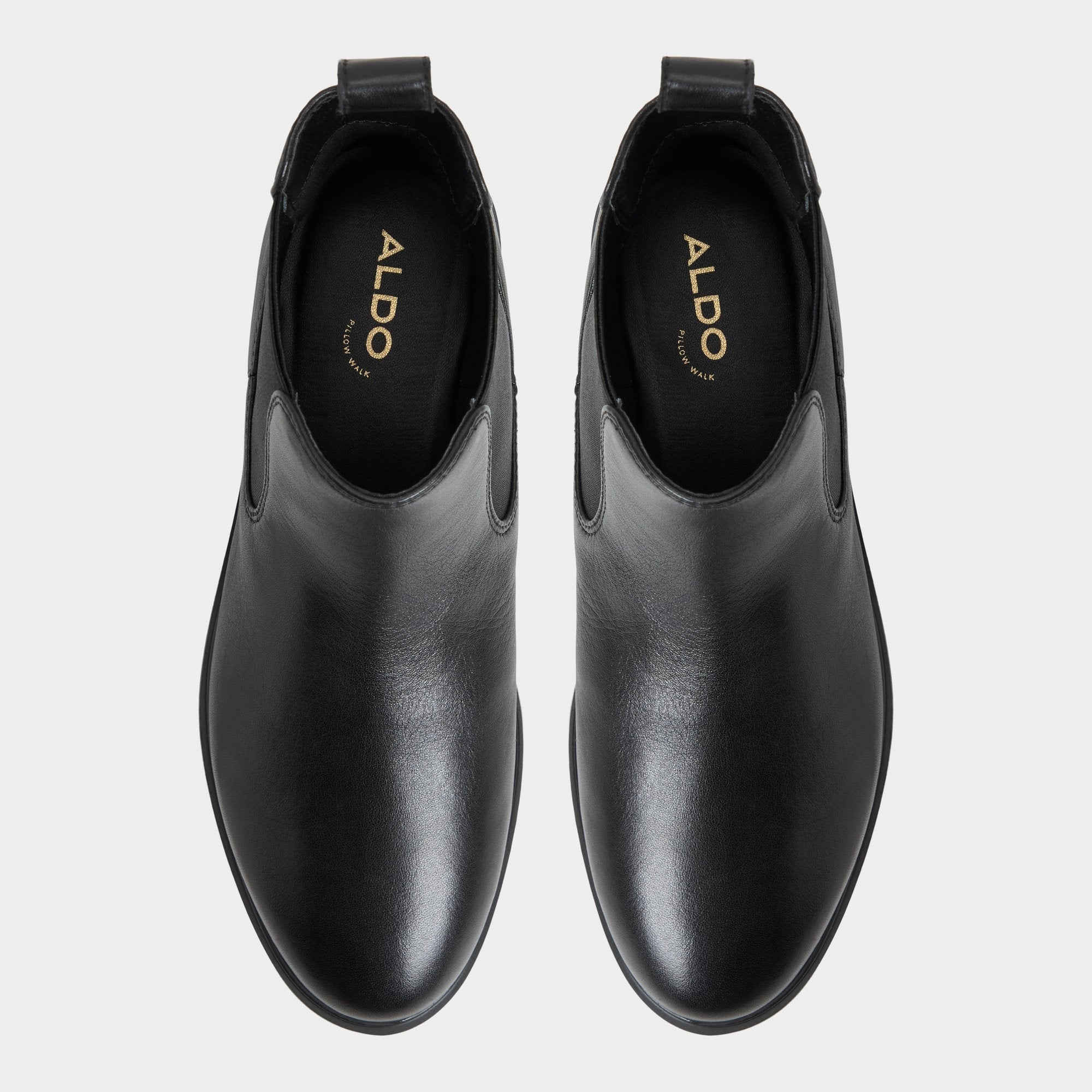 Aldo Librah in Black - Chelsea boot, Block heel