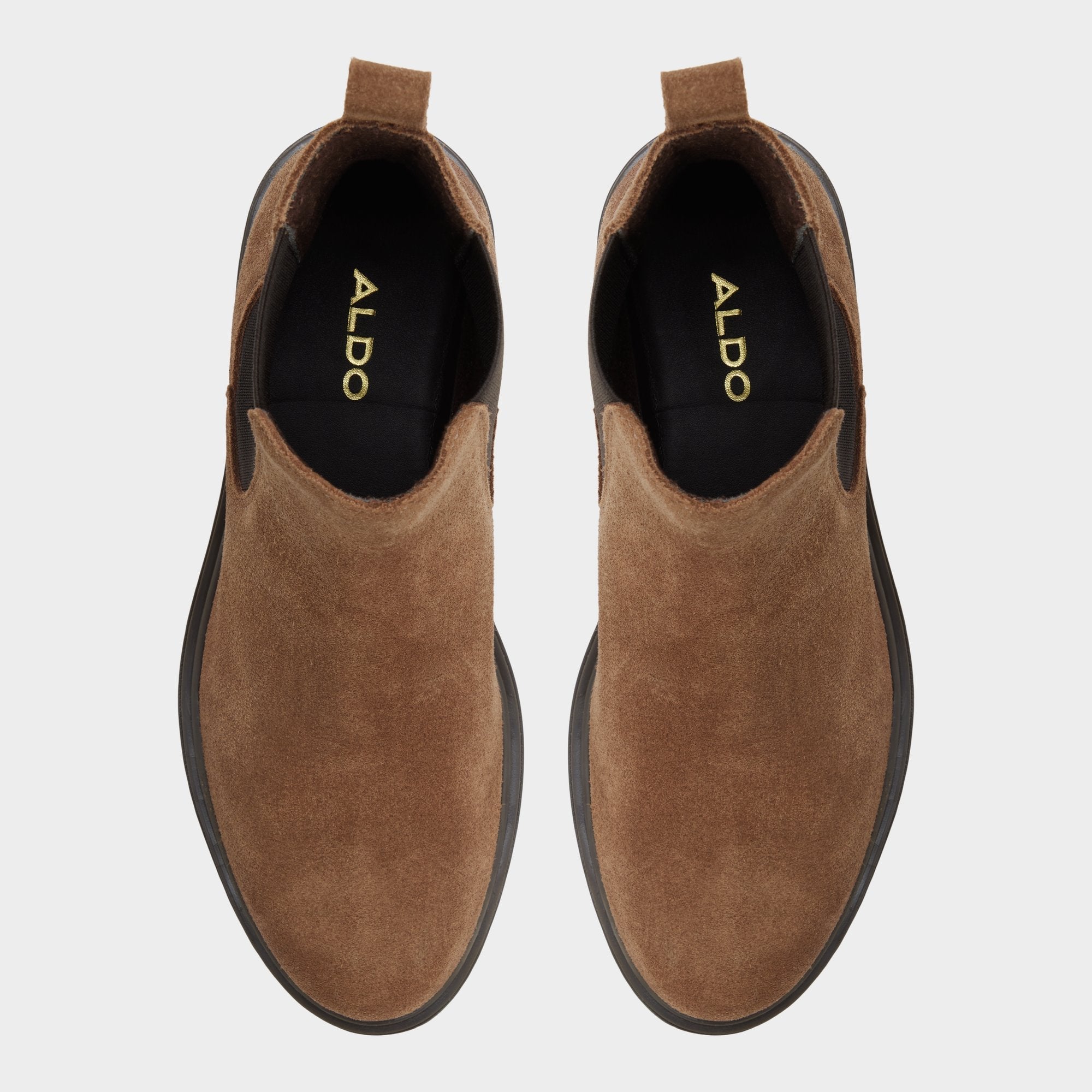 Aldo Adalitlan in Taupe - Chelsea boot, Lug sole