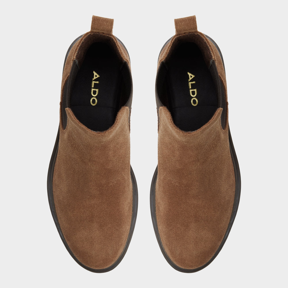 Aldo Adalitlan in Taupe - Chelsea boot, Lug sole