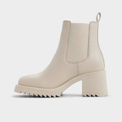 Aldo Anneliese in Other White - Chelsea boot, Lug sole