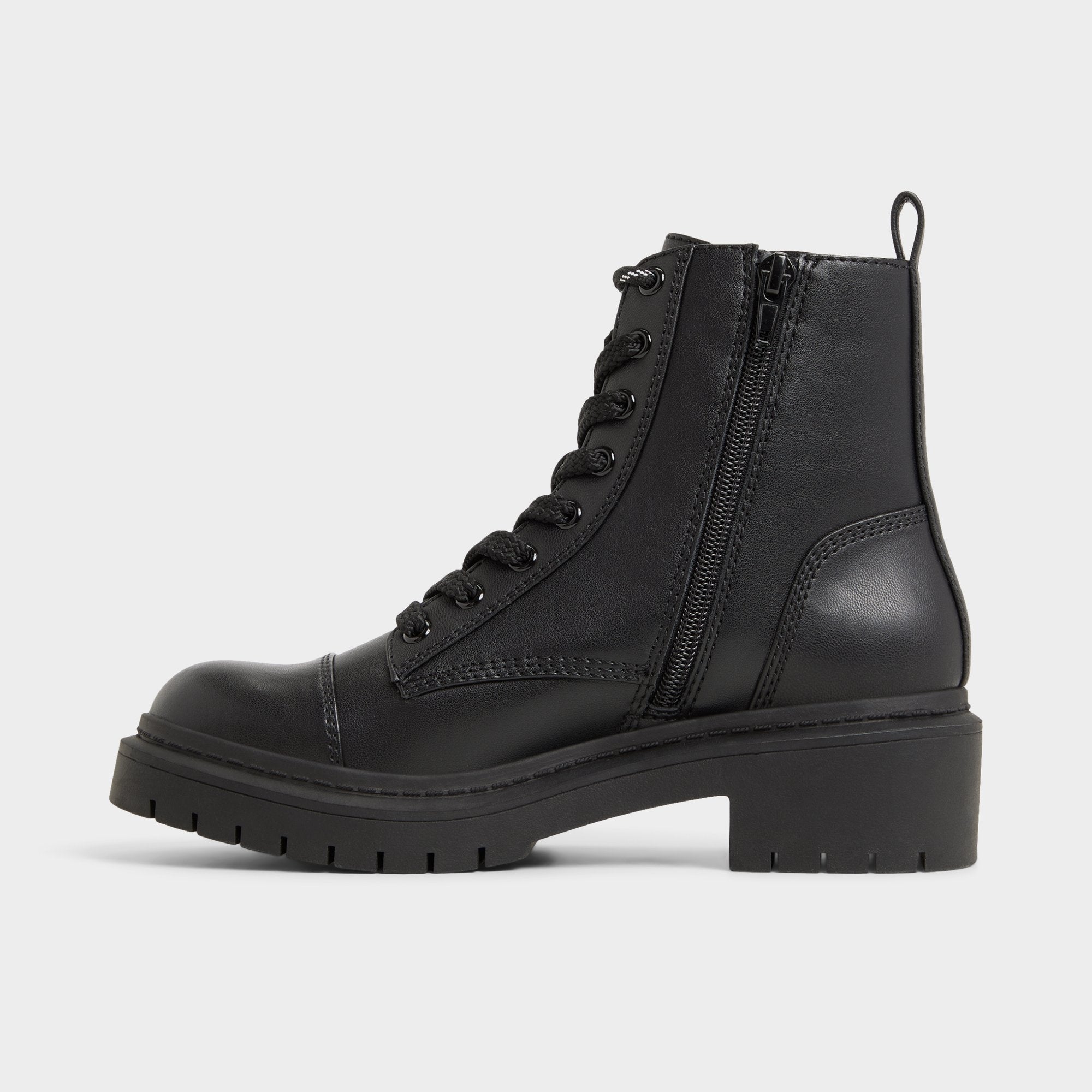 Aldo Goer Black Women's Casual boots - Combat ankle boot, Lug sole