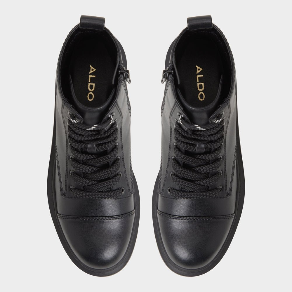 Aldo Goer Black Women's Casual boots - Combat ankle boot, Lug sole