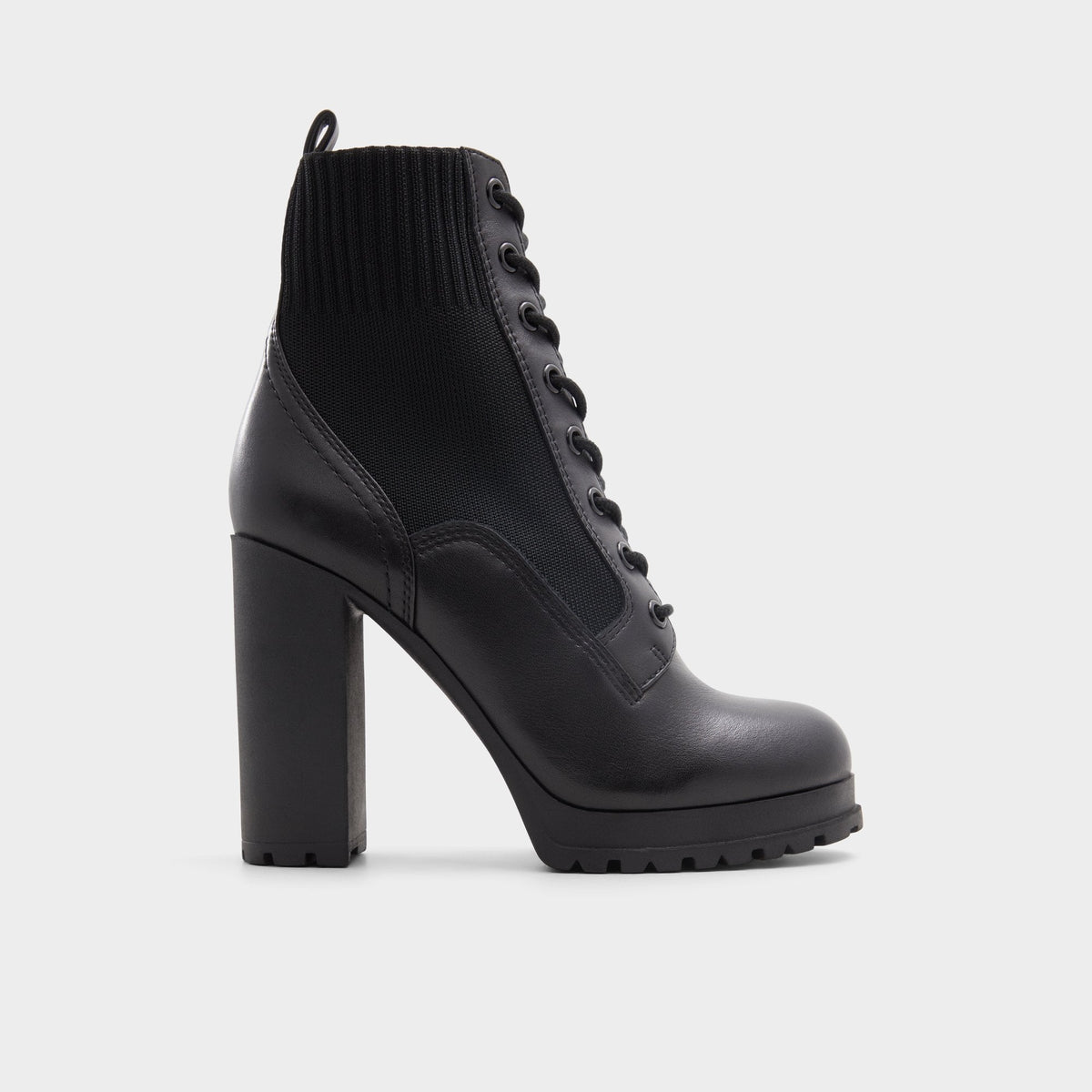 Aldo Rebellious Black Women's Combat boots - Combat ankle boot, Lug sole