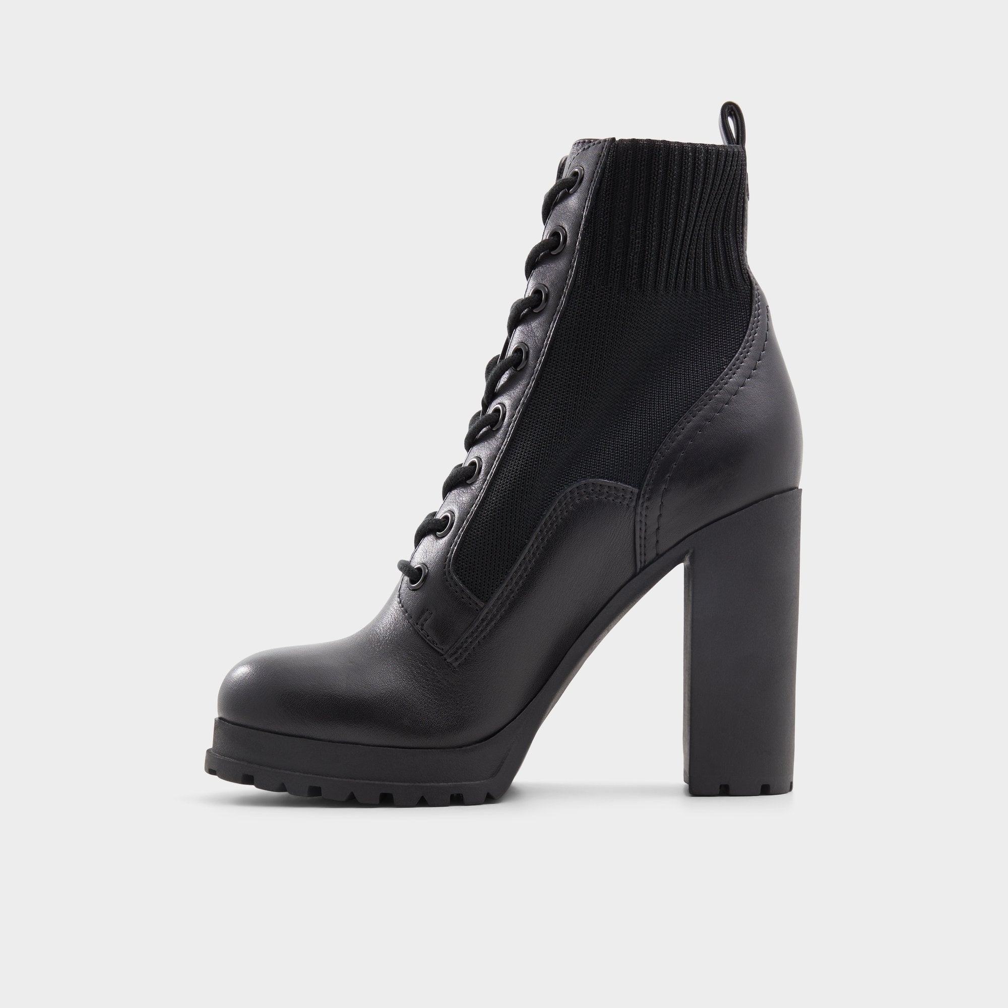 Aldo Rebellious Black Women's Combat boots - Combat ankle boot, Lug sole