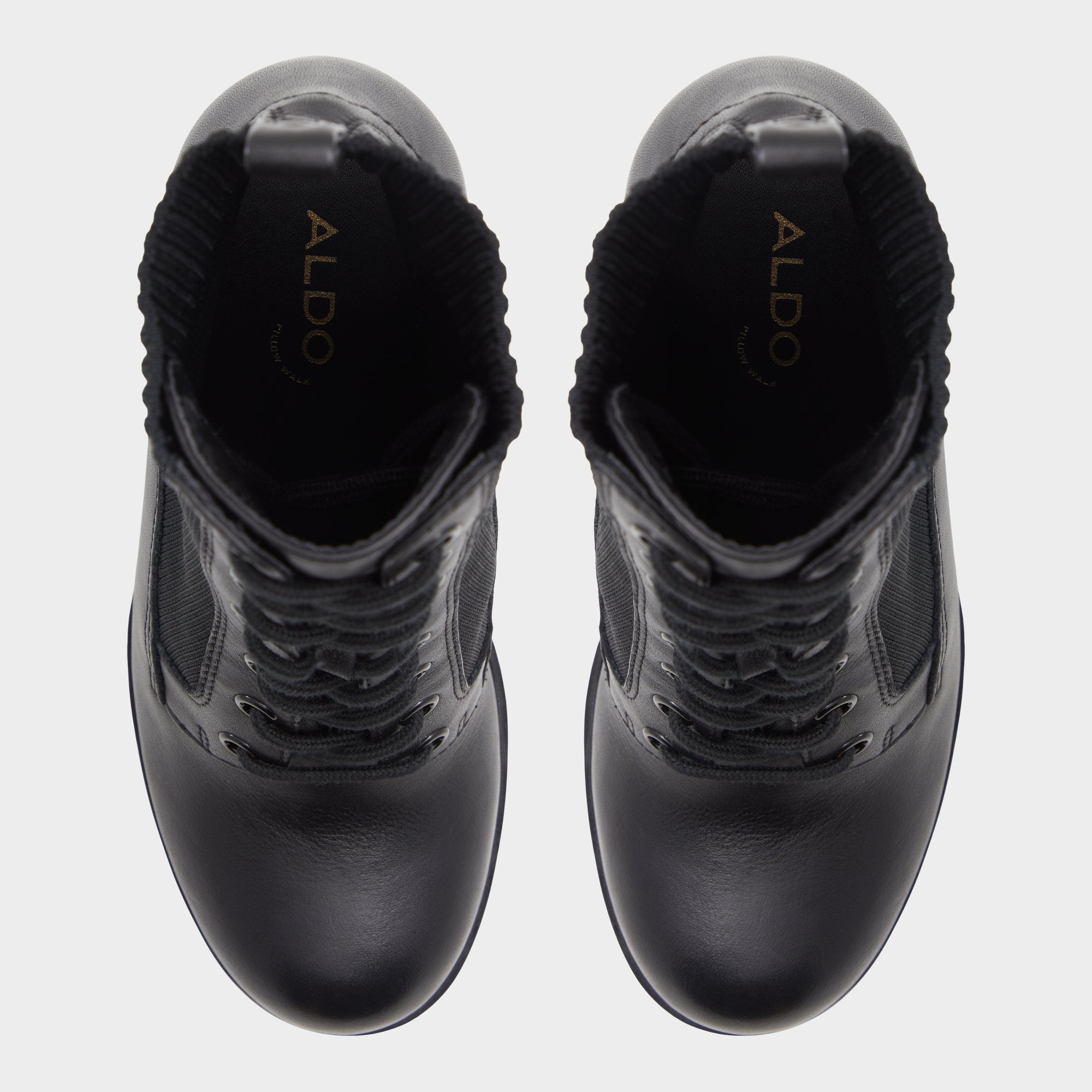 Aldo Rebellious Black Women's Combat boots - Combat ankle boot, Lug sole