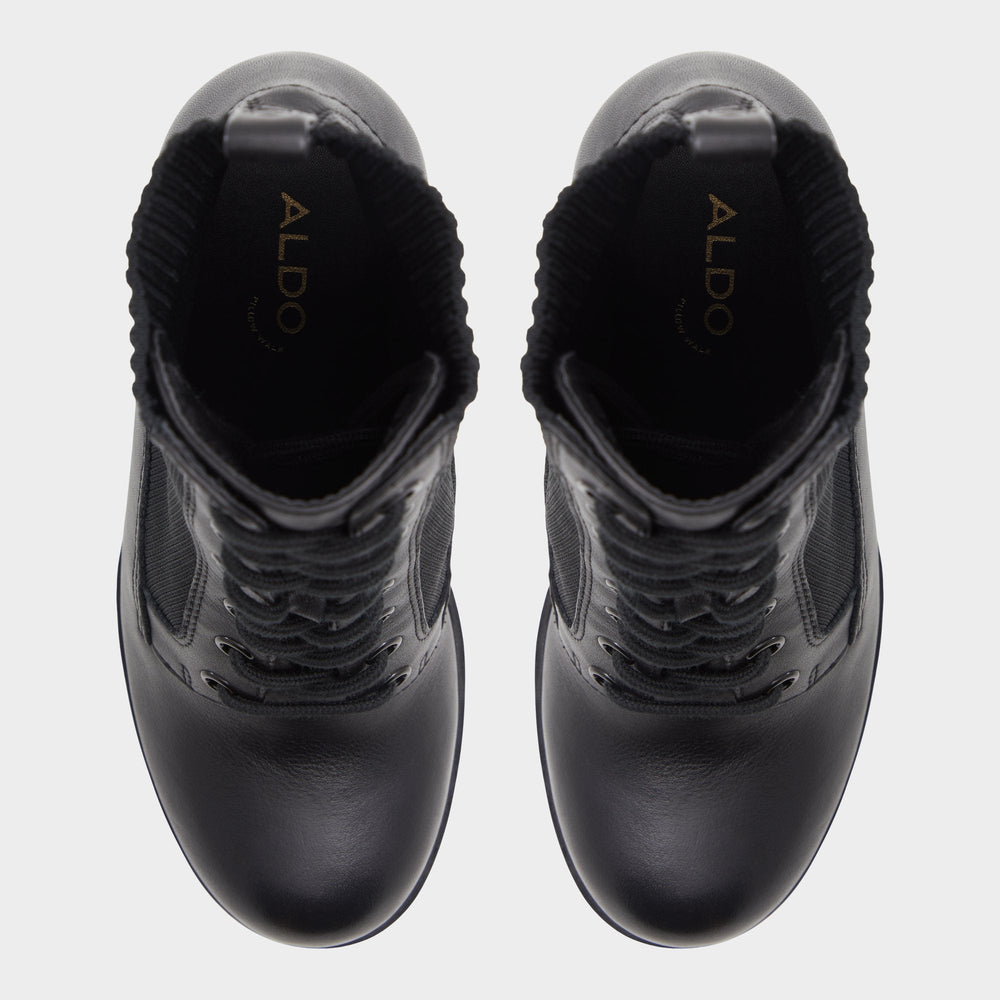 Aldo Rebellious Black Women's Combat boots - Combat ankle boot, Lug sole
