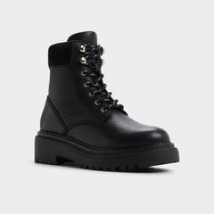Aldo Lewellan in Black - Hiking boot, Lug sole