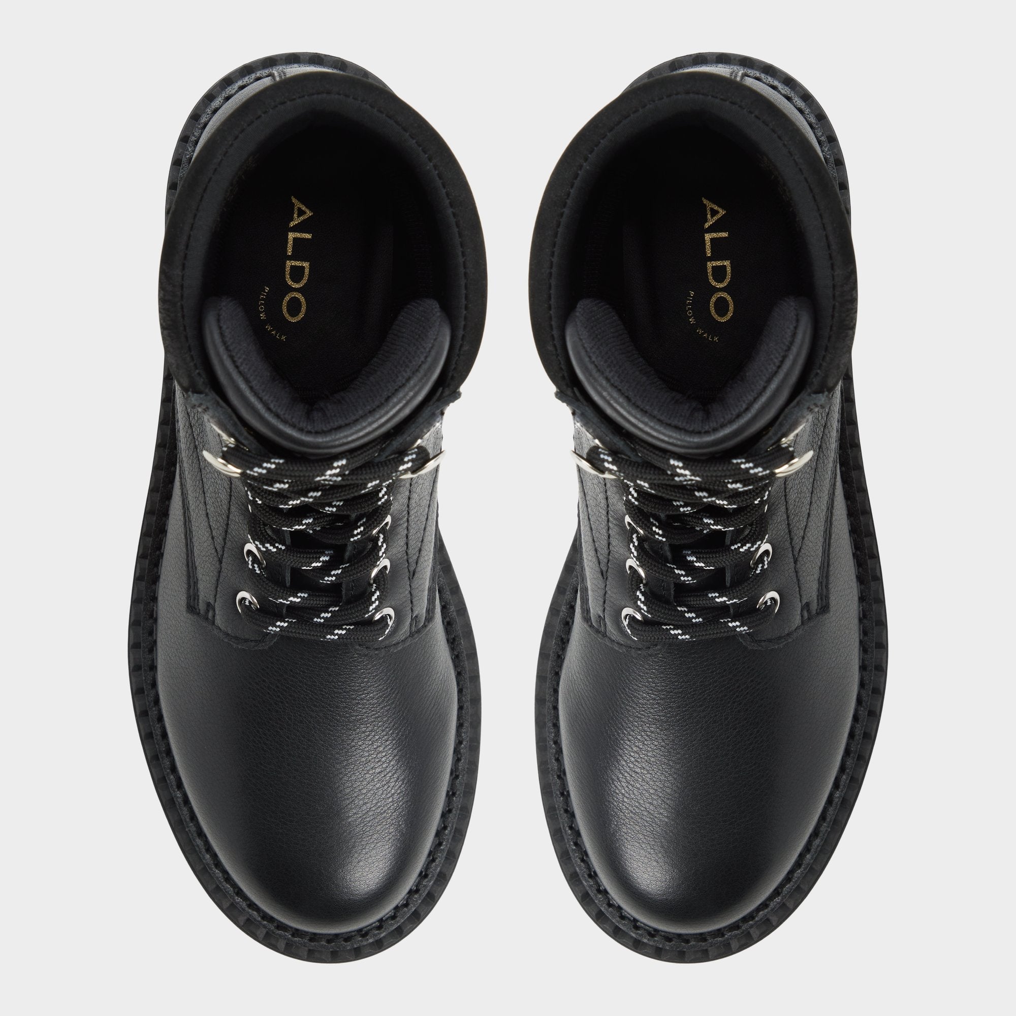 Aldo Lewellan in Black - Hiking boot, Lug sole