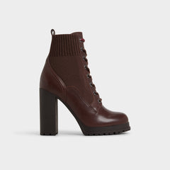 Aldo Rebellious in Other Brown - Combat ankle boot, Lug sole