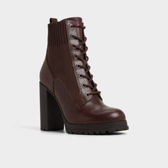 Aldo Rebellious in Other Brown - Combat ankle boot, Lug sole