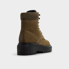 Aldo Lewellan in Dark Green - Hiking boot, Lug sole