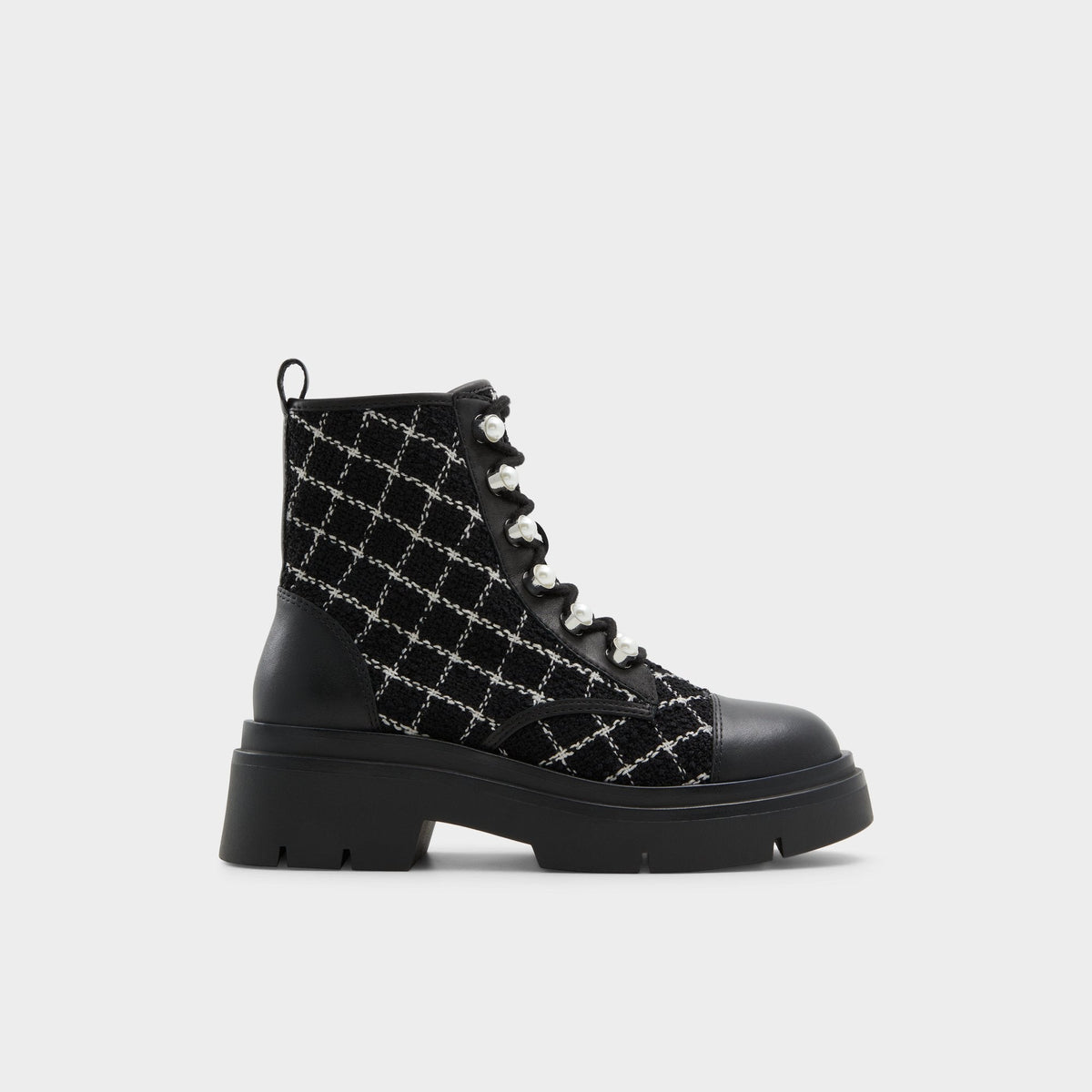 Aldo Marthia in Other Black - Combat ankle boot, Black