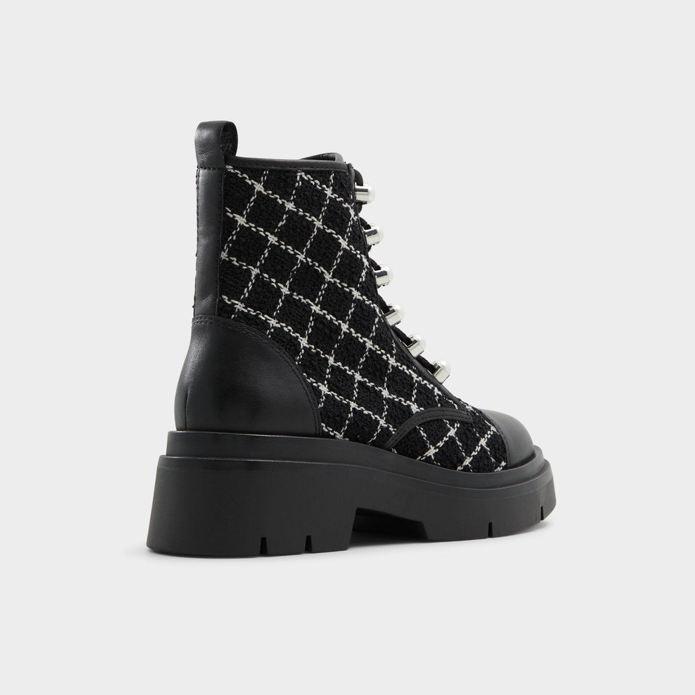 Aldo Marthia in Other Black - Combat ankle boot, Black