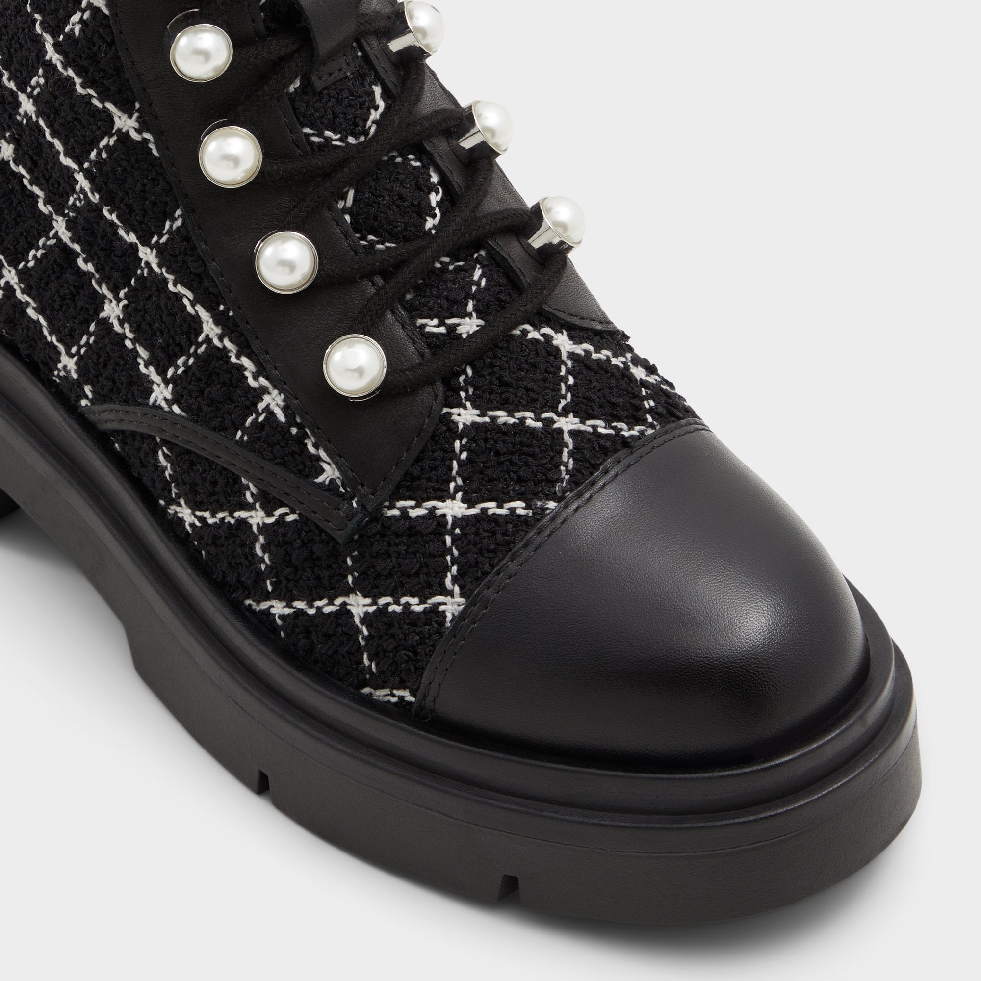 Aldo Marthia in Other Black - Combat ankle boot, Black
