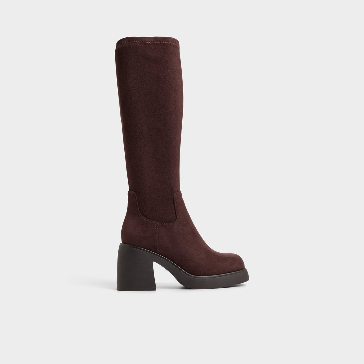 Aldo Auster in Dark Brown - Knee-high boot, Platform