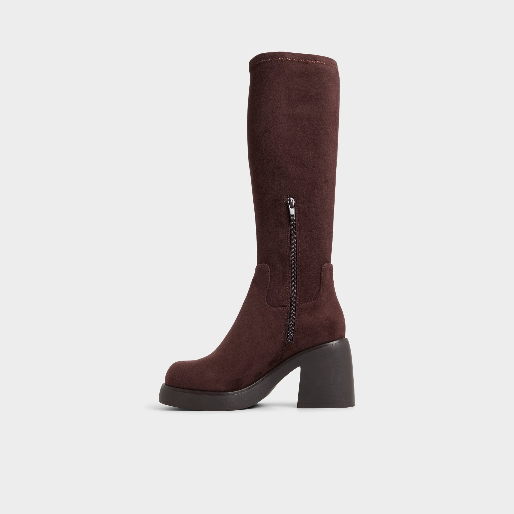 Aldo Auster in Dark Brown - Knee-high boot, Platform