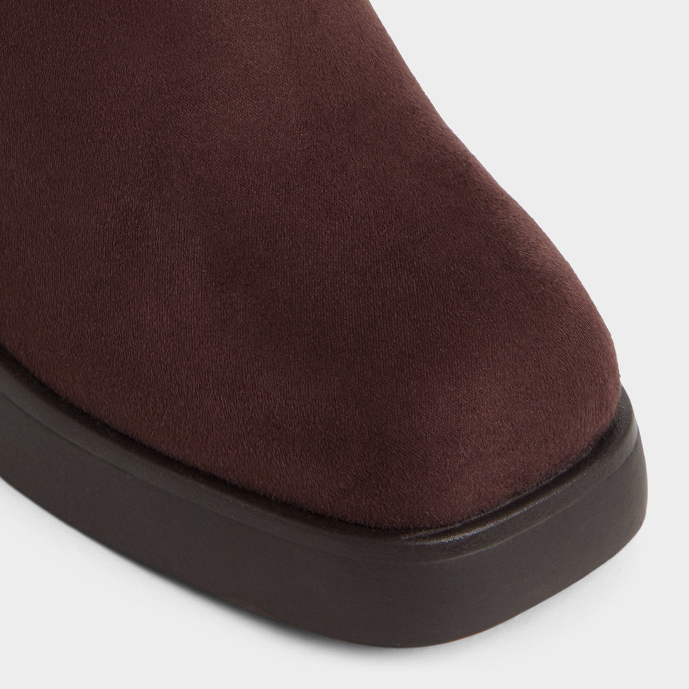 Aldo Auster in Dark Brown - Knee-high boot, Platform