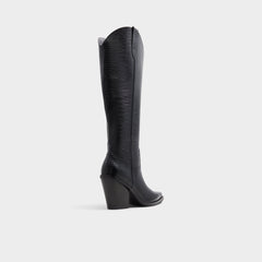 Aldo Nevada-wc Black Women's Western - Western knee-high boot, Black