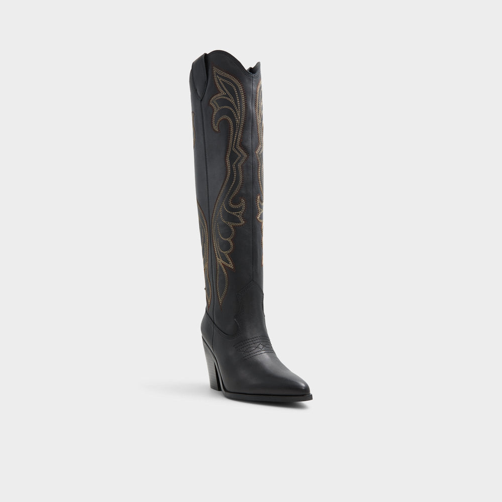Aldo Alamo Other Black Women's Tall Boots - Western boot, Cup sole
