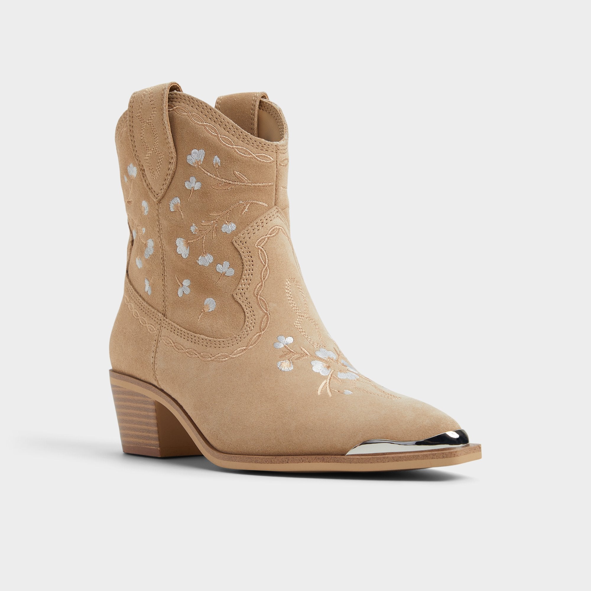 Aldo Valley Beige Women's Western - Western boot