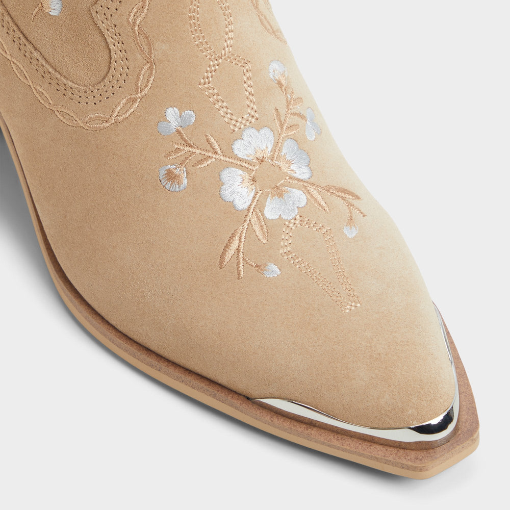 Aldo Valley Beige Women's Western - Western boot