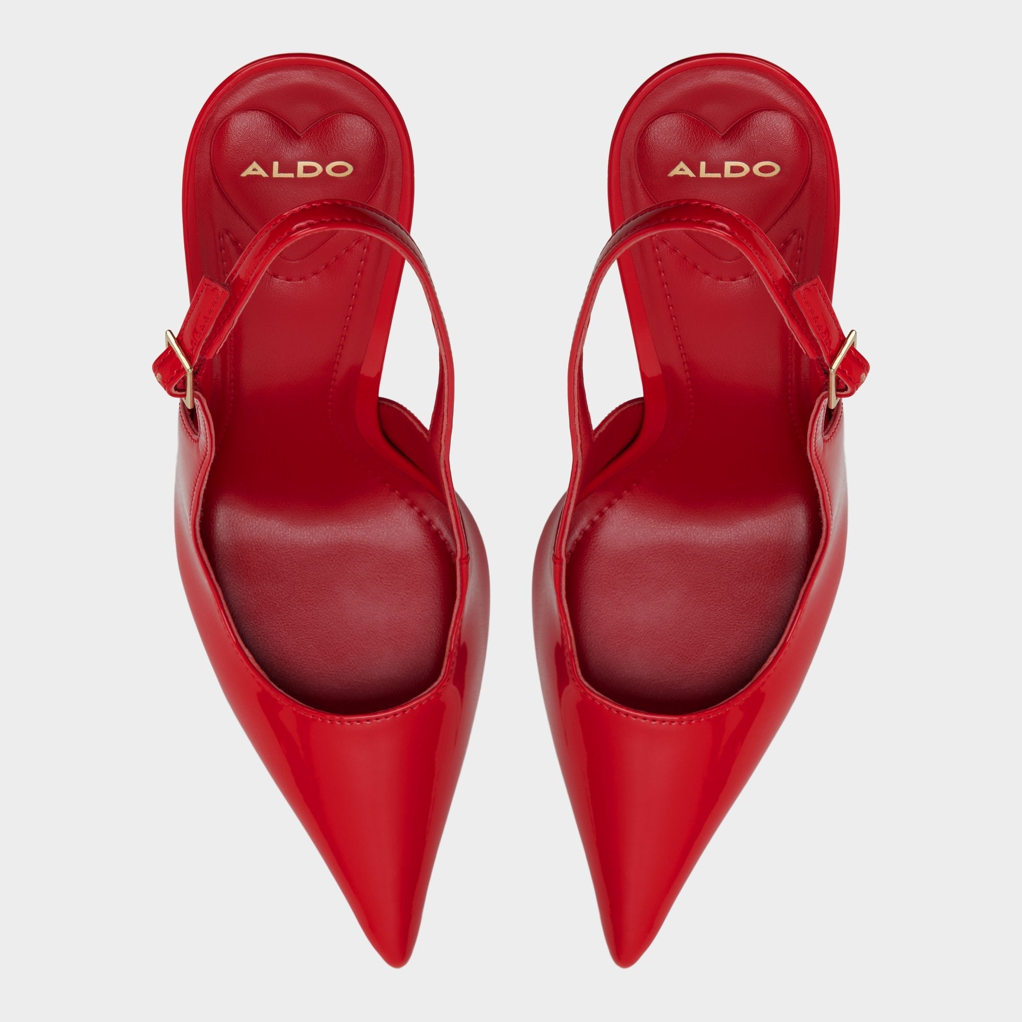 Aldo Serrah in Medium Red - Pump, Stiletto heel