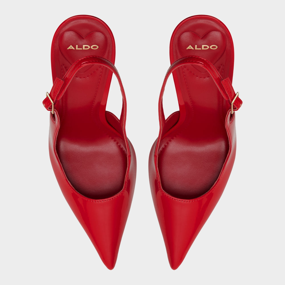 Aldo Serrah in Medium Red - Pump, Stiletto heel