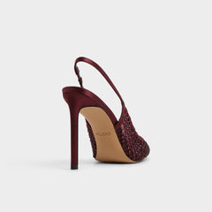 Aldo Marciana in Burgundy 14151906 - Slingback heel, Stiletto heel