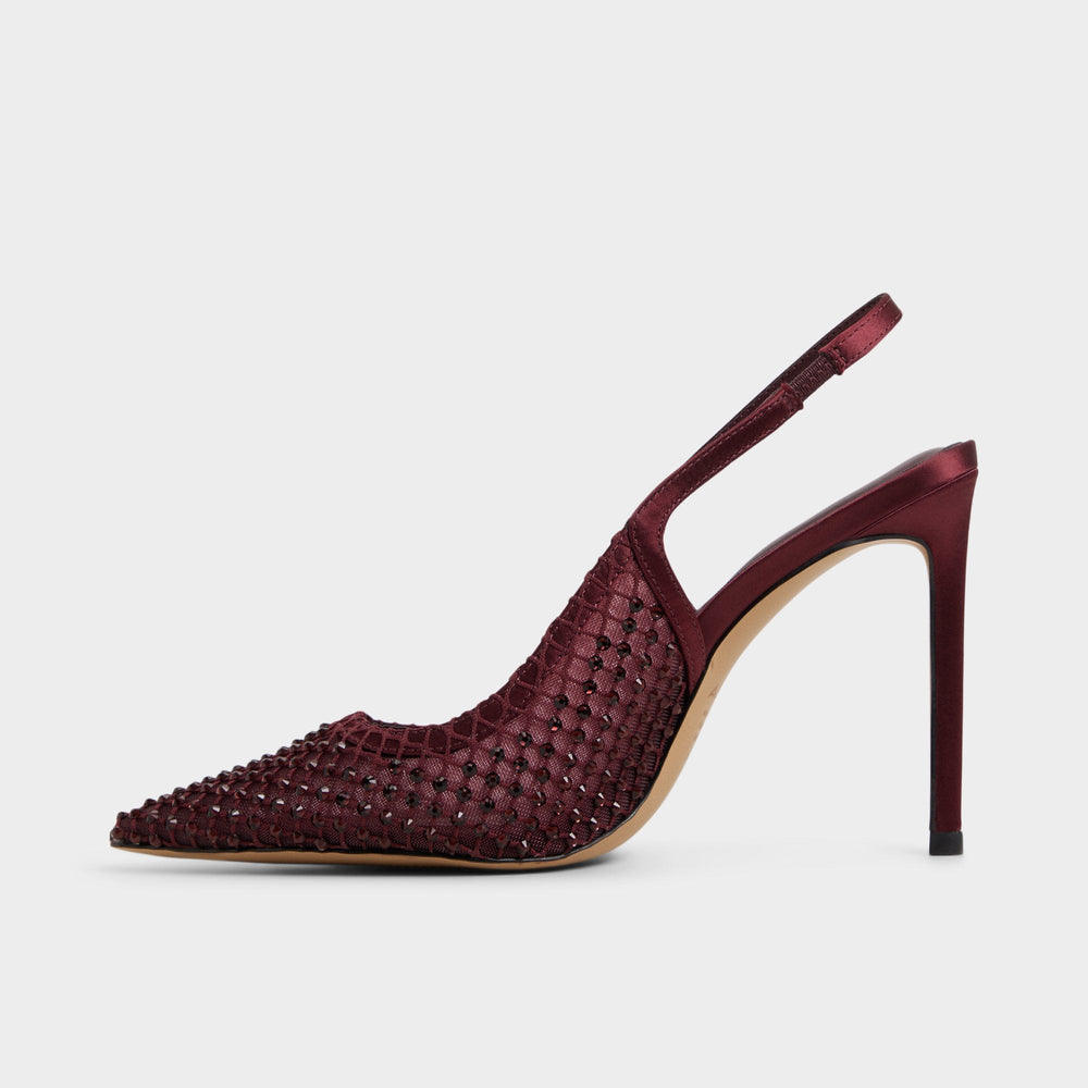 Aldo Marciana in Burgundy 14151906 - Slingback heel, Stiletto heel