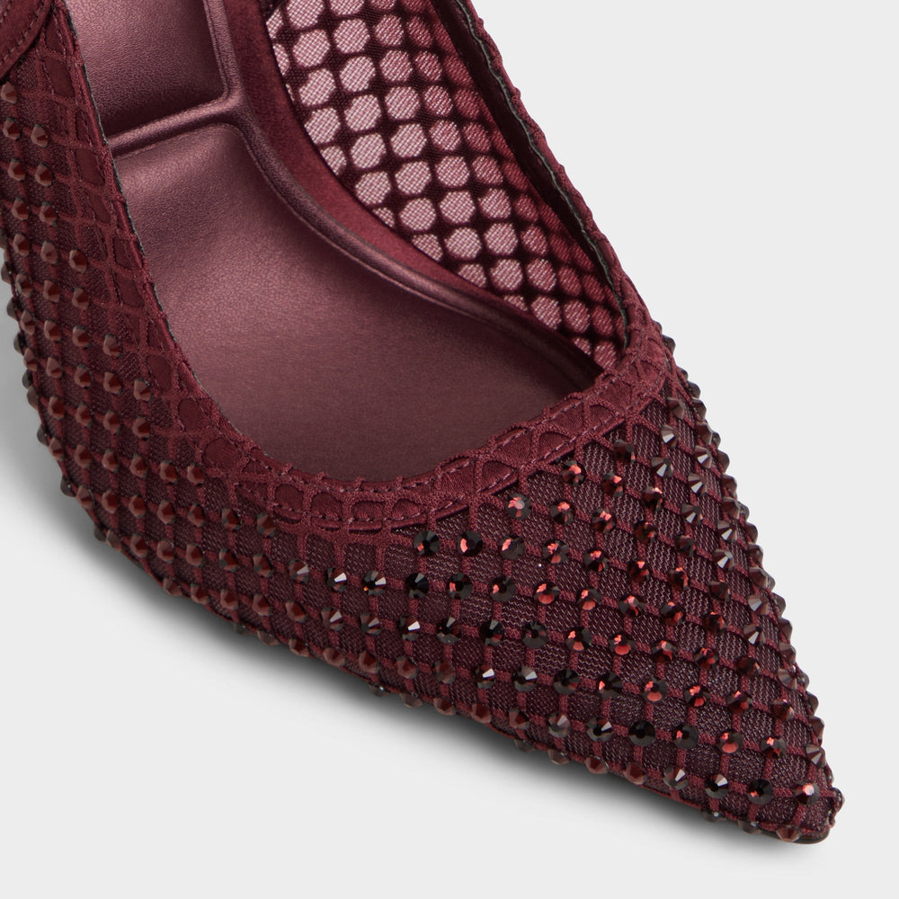 Aldo Marciana in Burgundy 14151906 - Slingback heel, Stiletto heel