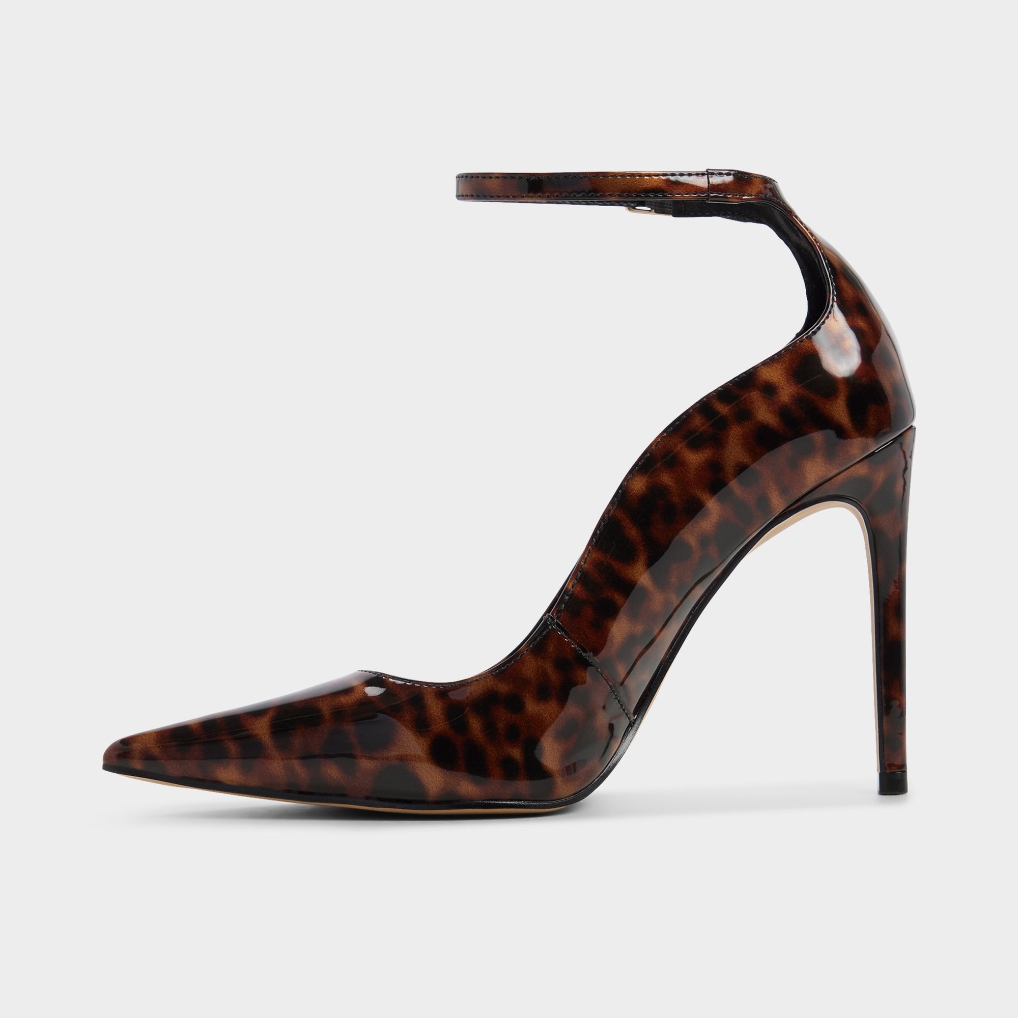 Aldo Antigua in Open Brown - Pump, Stiletto heel