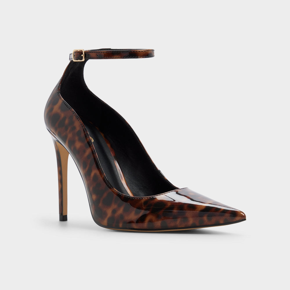 Aldo Antigua in Open Brown - Pump, Stiletto heel