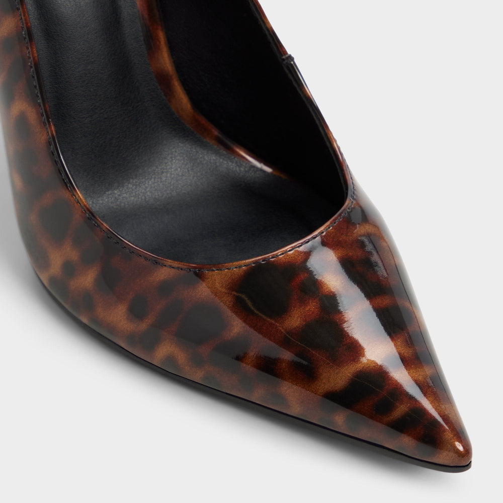 Aldo Antigua in Open Brown - Pump, Stiletto heel